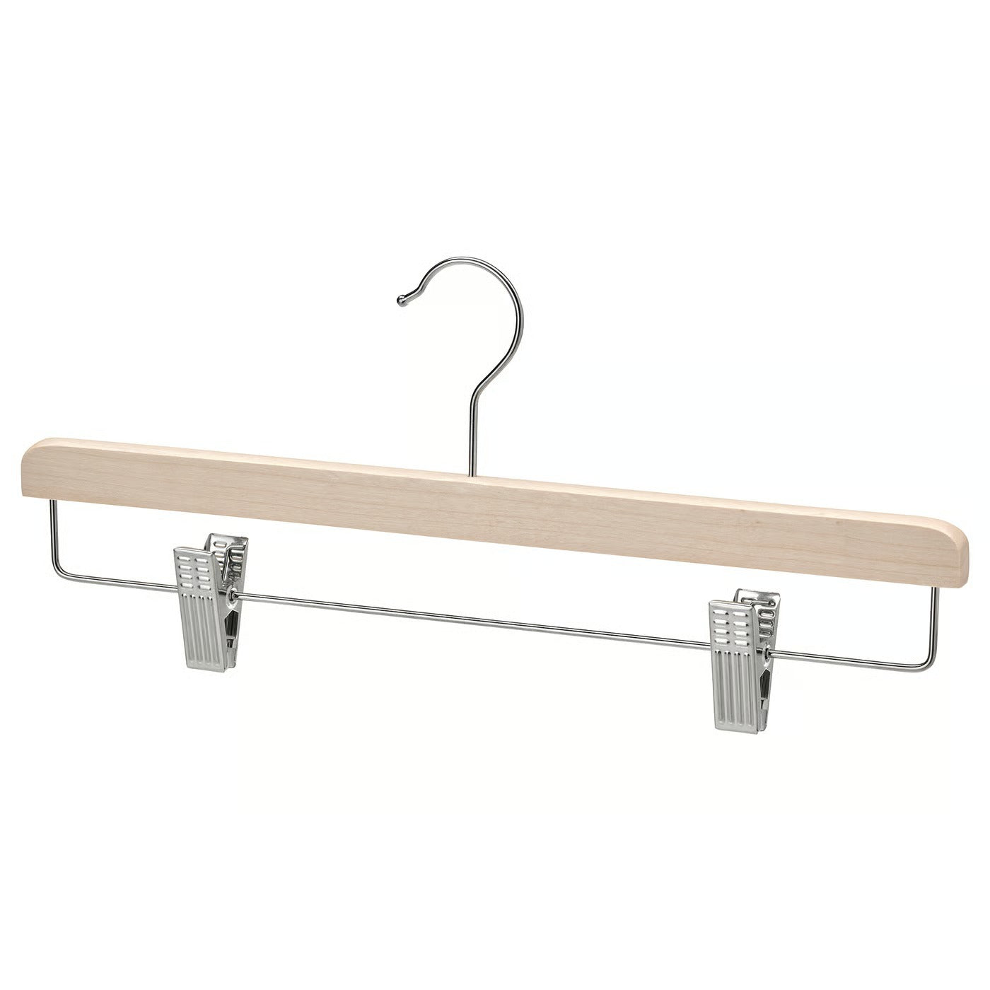 (10 PACK) IKEA BUMERANG Skirt hanger, natural