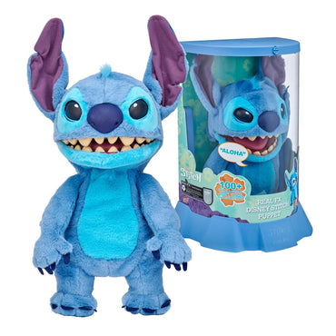 RealFX Disney Stitch Puppet - Interactive Plush Puppet