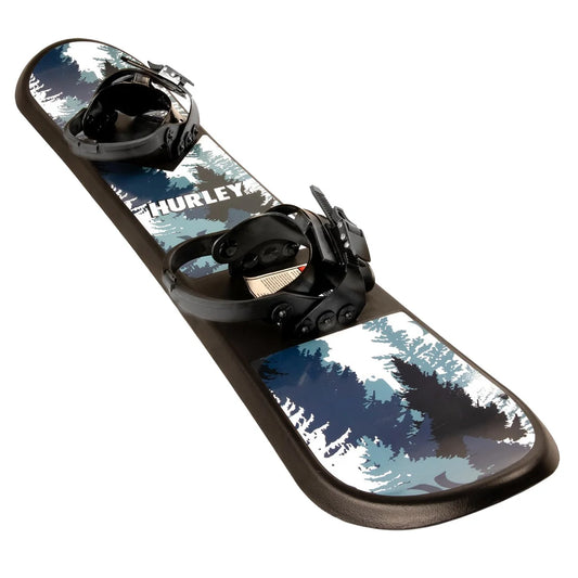 Hurley 48" Printed Beginner Snowboard with Bindings