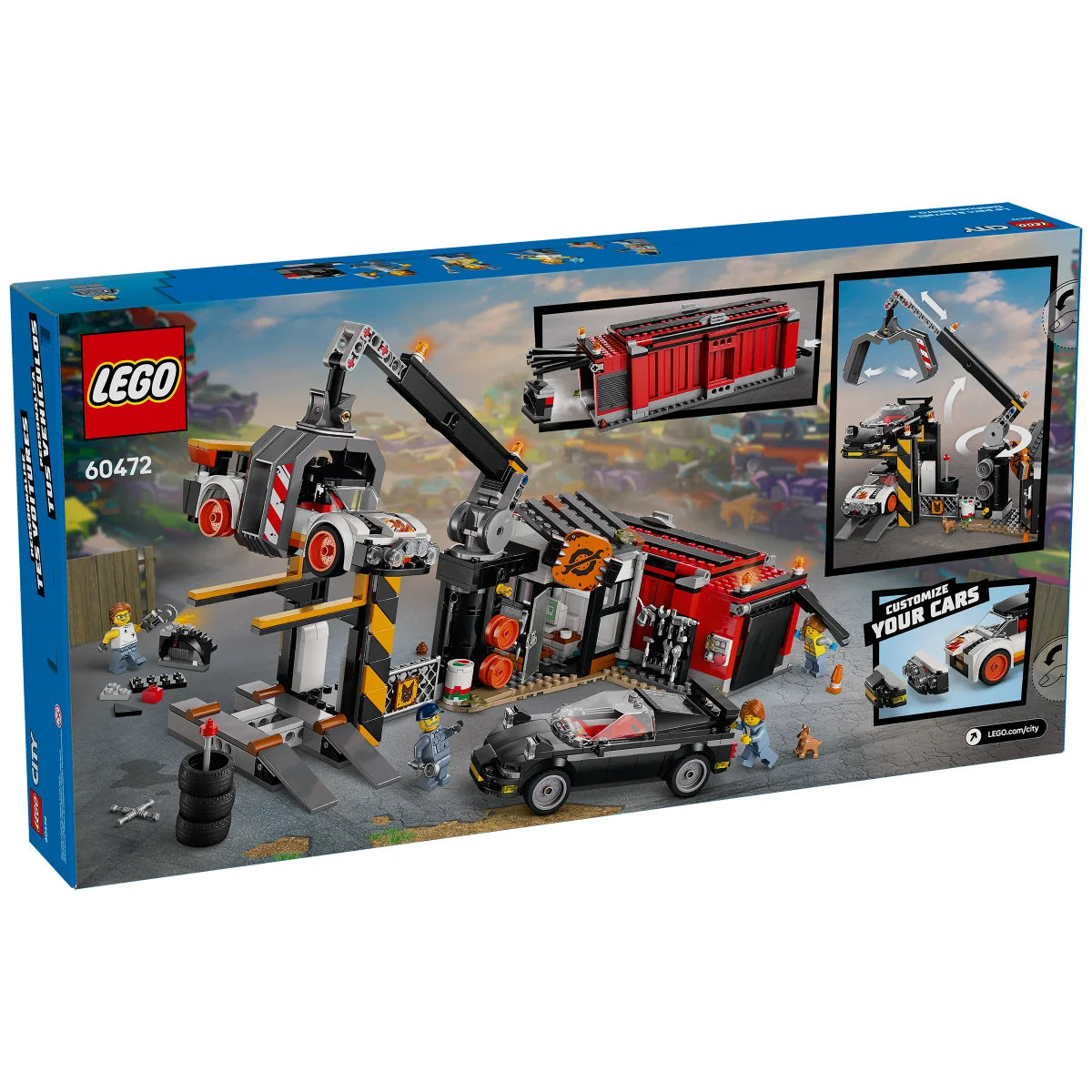 LEGO City Scrapyard with Cars