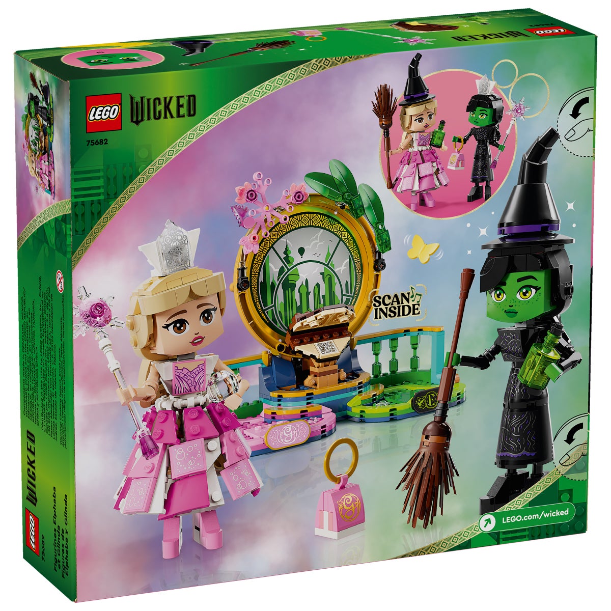 LEGO Wicked Elphaba & Glinda Figures Fantasy Playset