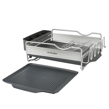 Polder Advantage Aluminum Dish Rack, 4-pieces