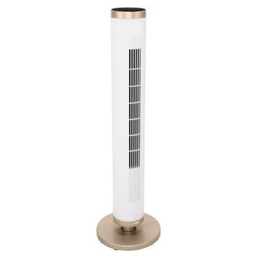 Seville Classics UltraSlimLine 96.01 cm (37.8 in.) Oscillating Tower Fan with Remote and LED Base Light
