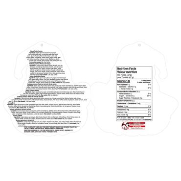 Amos Peelerz Pumpkin Party Gummy Candy Mix 1 kg