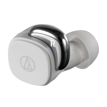 Audio-Technica ATH-SQ1TWWH Earbuds, White
