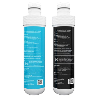 Avalon 2-stage Replacement Filters for Avalon Bottleless Water Coolers, 2-pack