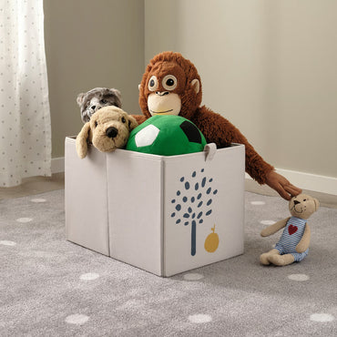 IKEA BARNDRÖM Box, beige, 26x37x26 cm (10 ¼x14 ½x10 ¼ ")