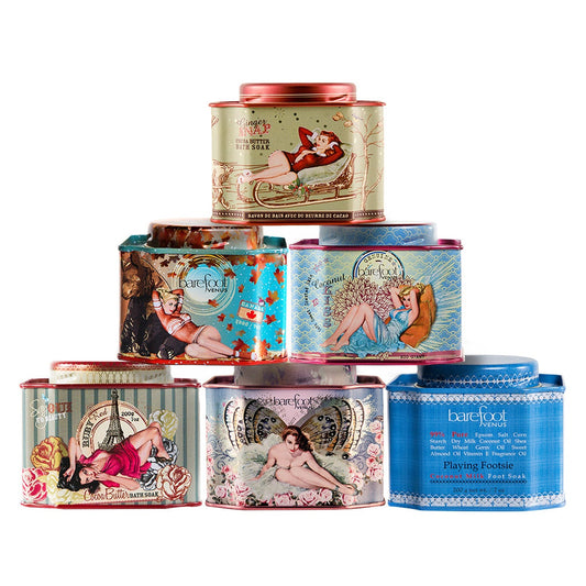 Barefoot Venus 6-piece Bath Soak Set