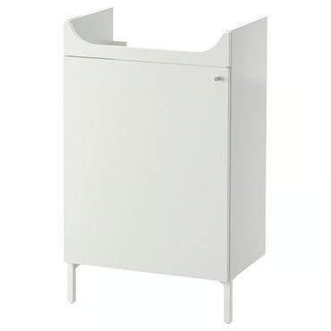IKEA NYSJÖN Bathroom vanity, white, 50x83 cm (19 5/8x32 5/8 ")