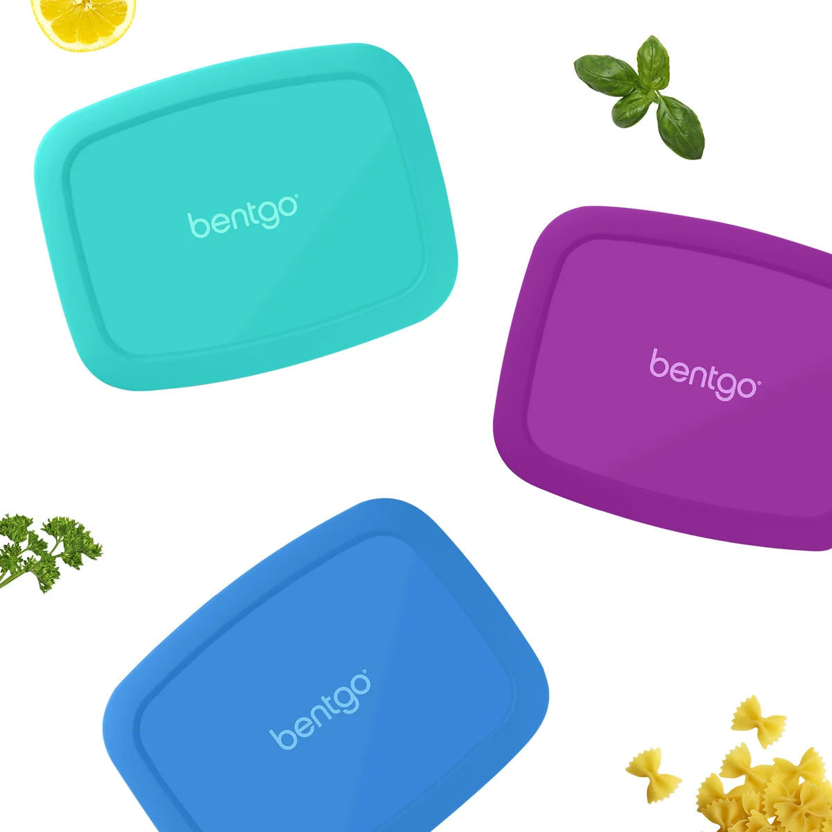 Bentgo Fresh Lunch Box Containers, 3-pack