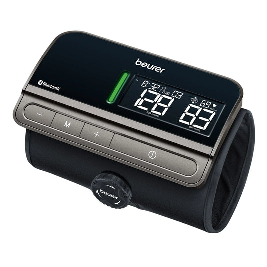 Beurer Upper Arm Blood Pressure Monitor with EasyLock Cuff and Bluetooth