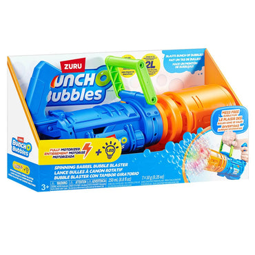 Bunch O Bubbles Spinning Barrel Bubble Blaster – Automatic Bubble Gun with High Output