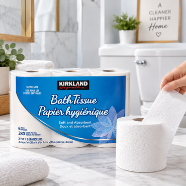 Kirkland Signature 2-Ply Bath Tissue, 30 Rolls