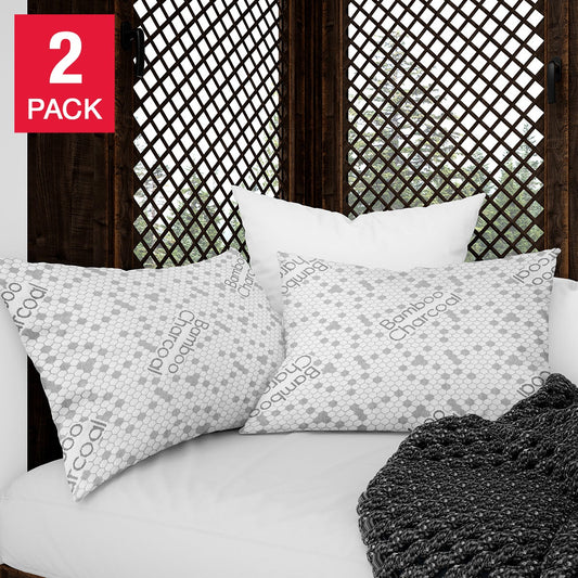 Cotton House Charcoal Pillows