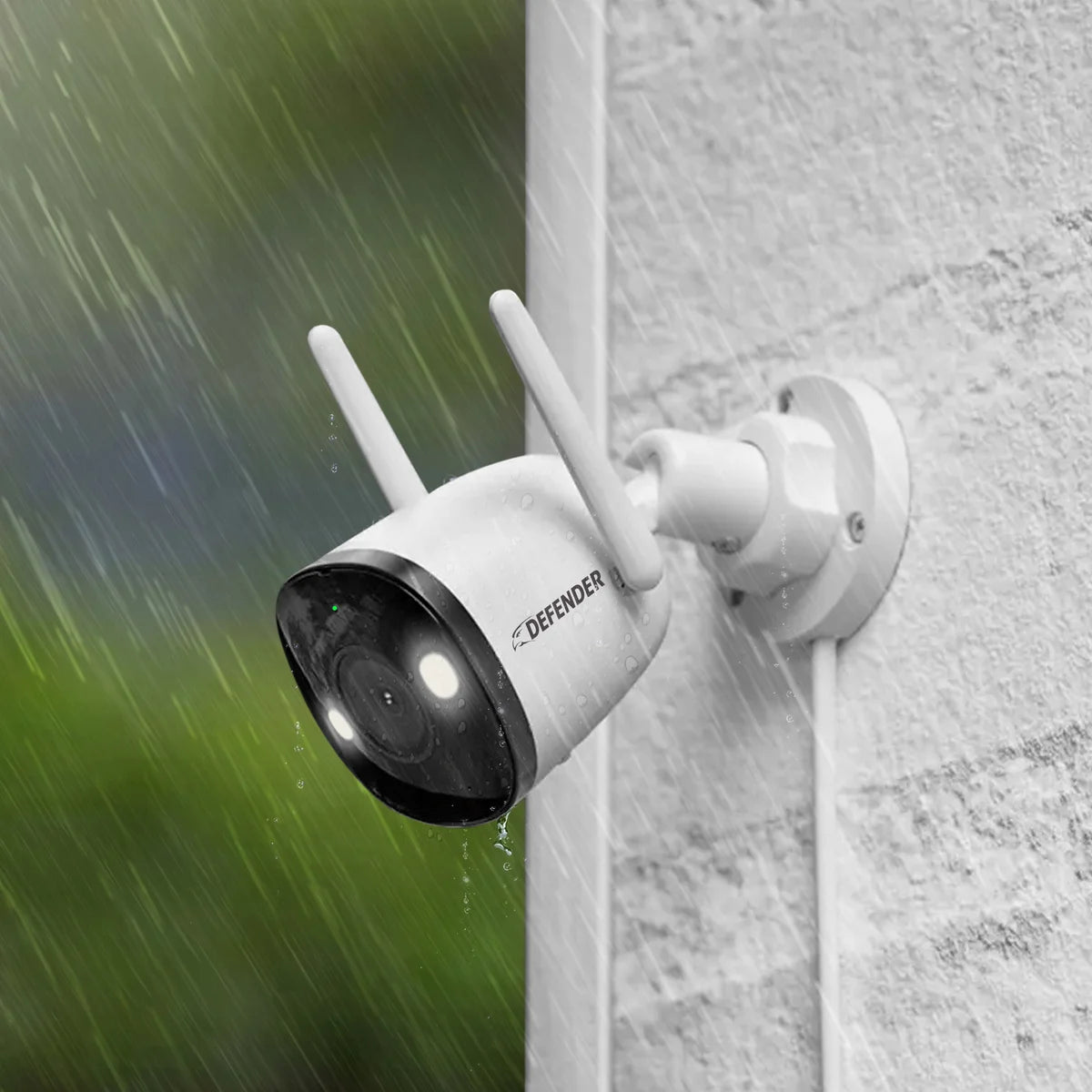 Defender AI POWERED 4K Guard Pro Wi-Fi Plug-in Power Security Cameras