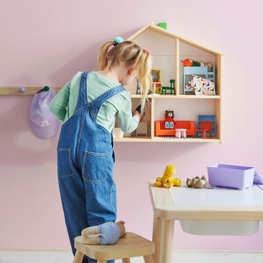 IKEA FLISAT Doll house/wall shelf