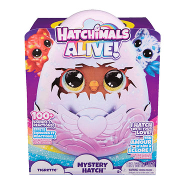 Hatchimals Alive, Mystery Hatch Tigrette Interactive Toy