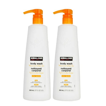 Kirkland Signature Citrus Body Wash – 2 x 800 mL | Refreshing & Moisturizing Daily Shower Gel
