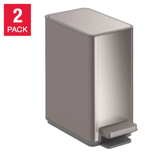 Kohler 6L Stainless Steel Step Trash Can