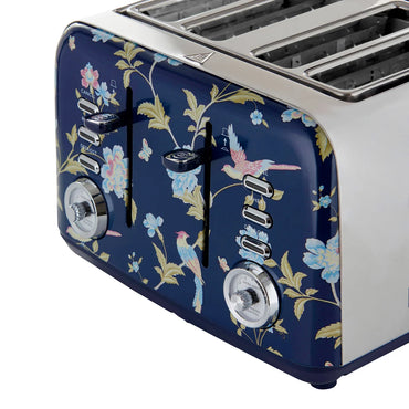 Laura Ashley 4-Slice Toaster, Blue