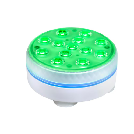 Multi-Colored LED Pumpkin Disc Light