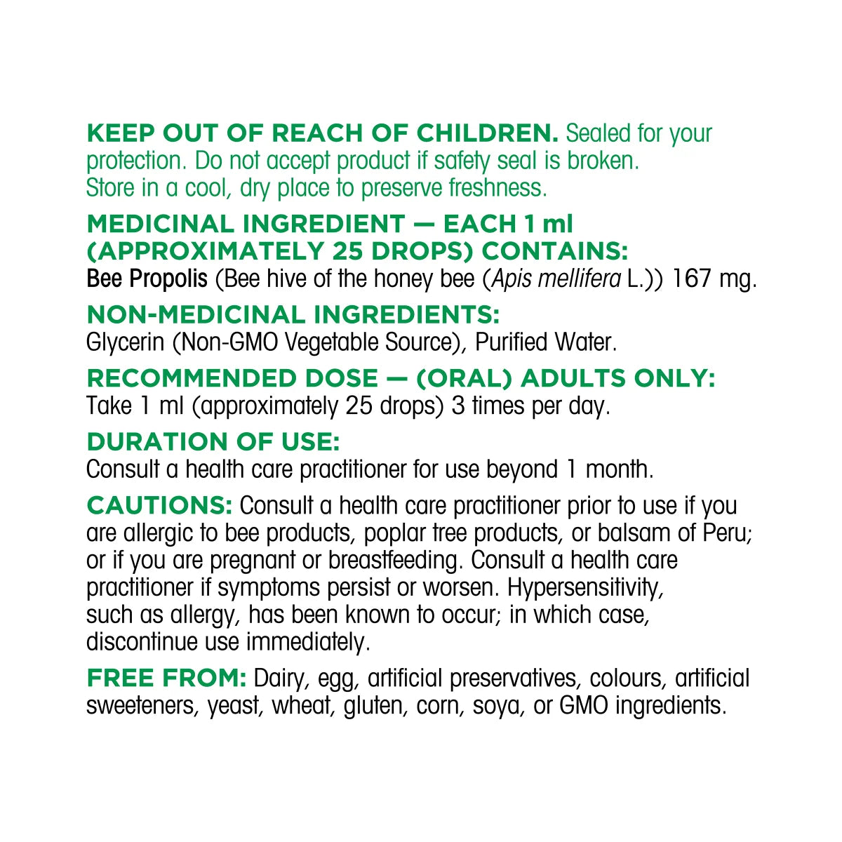 Organika Bee Propolis 167 mg Liquid, 2 x 100 mL