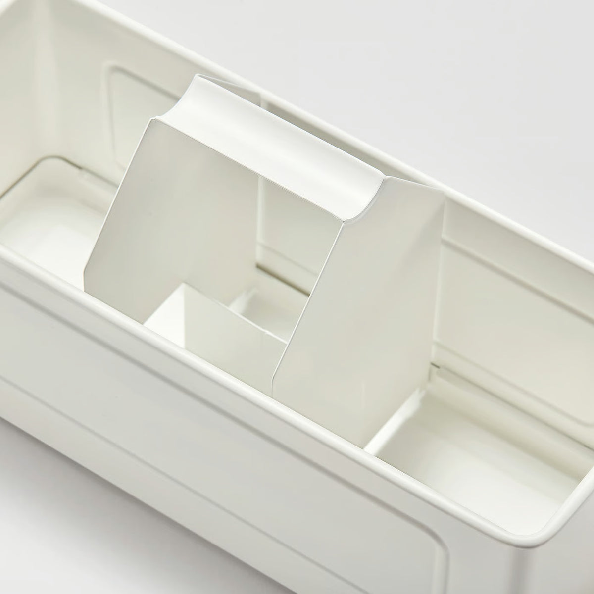IKEA VÄLVÅRDAD Organizer, white, 22.5x9x12.5 cm (8 7/8x3 ½x5 ")