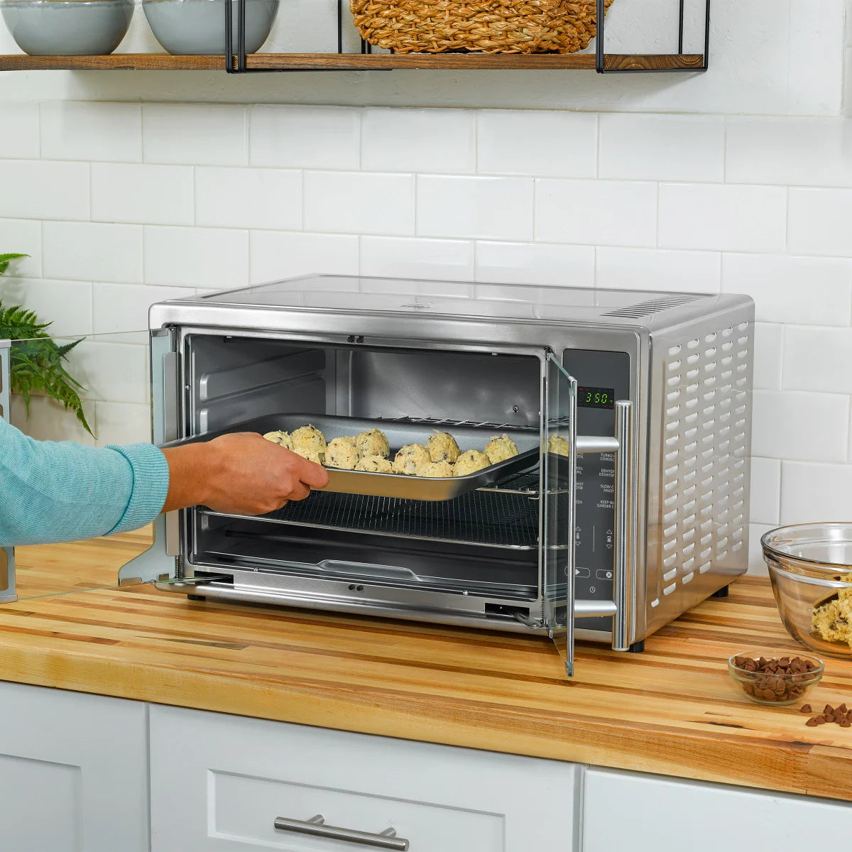 Oster French Door Digital Toaster Oven-Air Fry