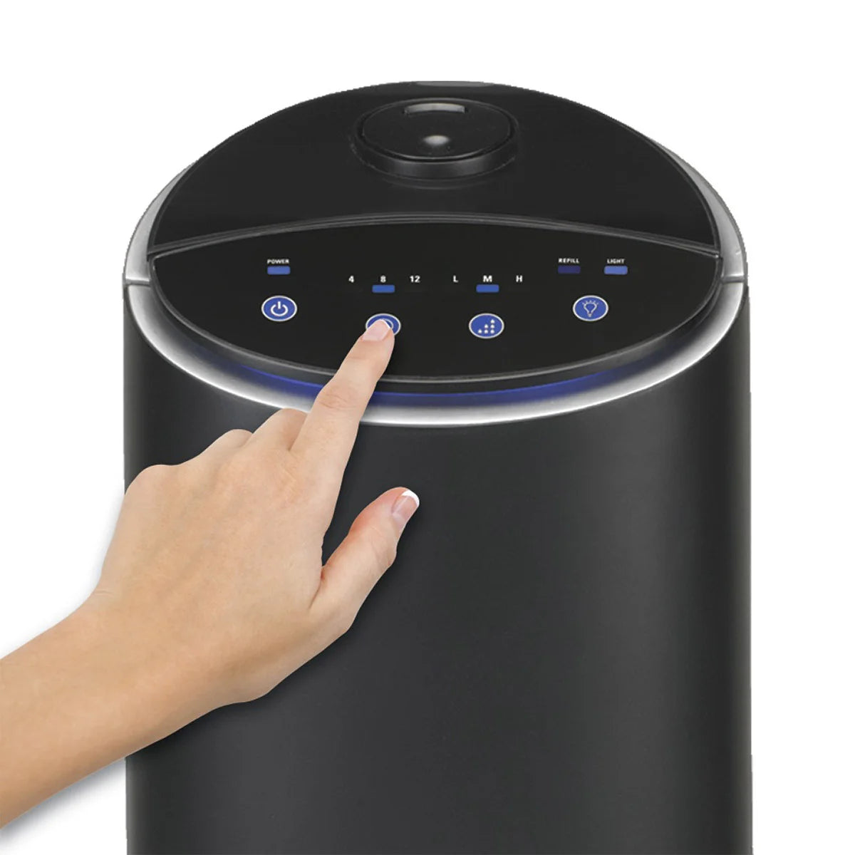 PureGuardian Ultrasonic Humidifier Tower with Aromatherapy Tray