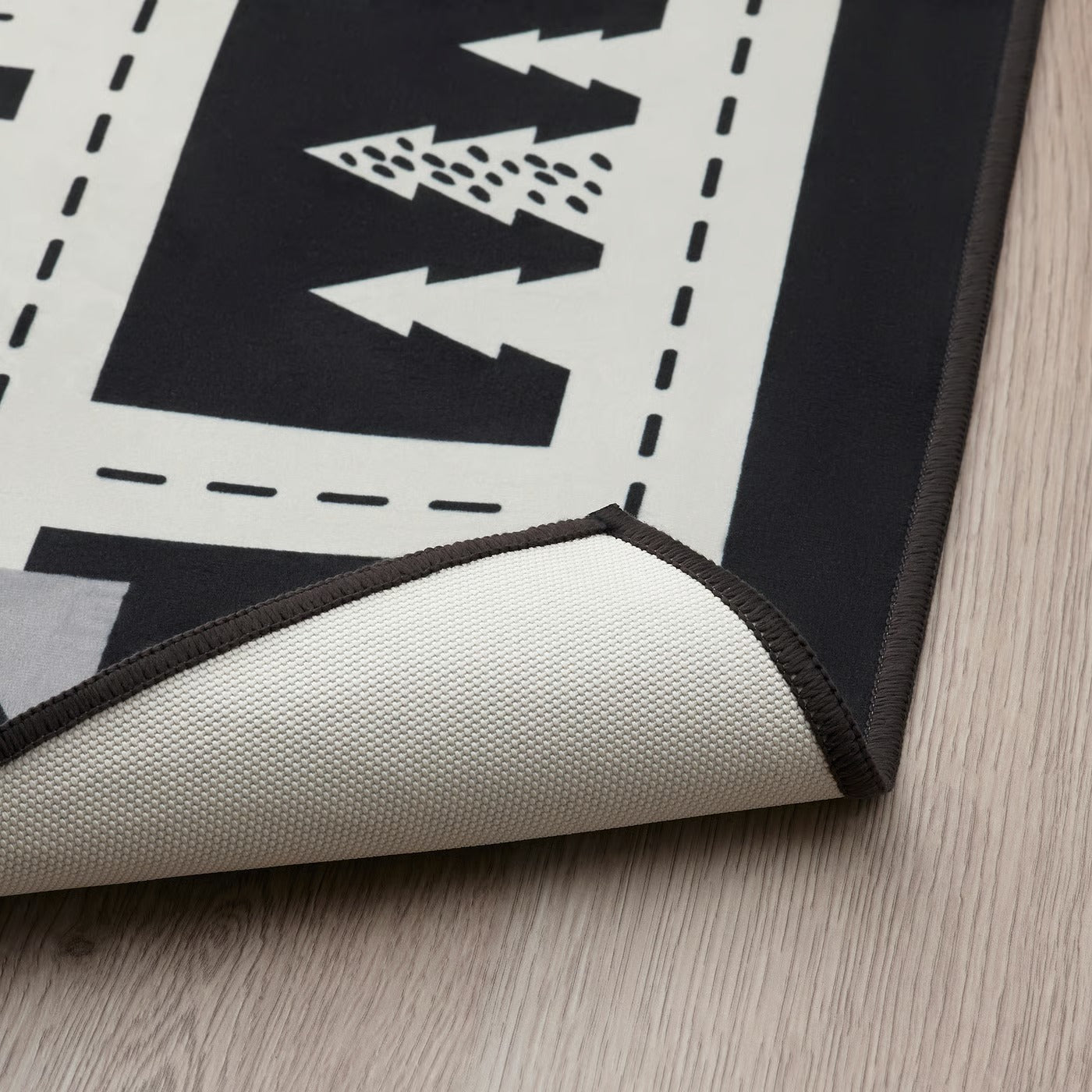 IKEA MARKKRYPARE Rug, dark gray, 74x100 cm (2 ' 5 "x3 ' 3 ")
