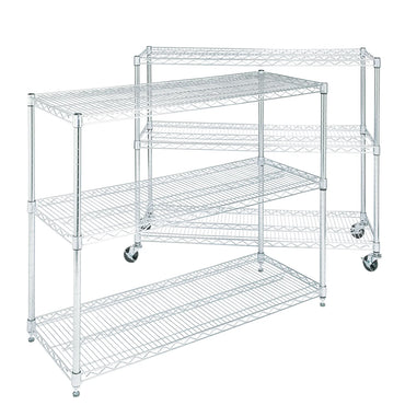 Seville 6-Tier Steel Shelving Rack