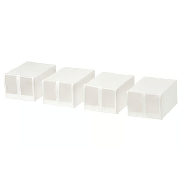 IKEA SKUBB Shoe box, white, 22x34x16 cm (8 ¾x13 ½x6 ¼ ")