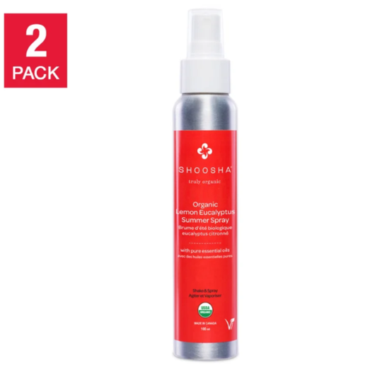 Shoosha Summer Spray – 2 × 100 mL Natural Outdoor Protection