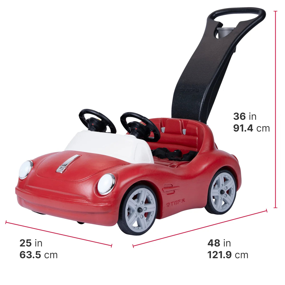 Step2 Side-by-Side Push Around Roadster