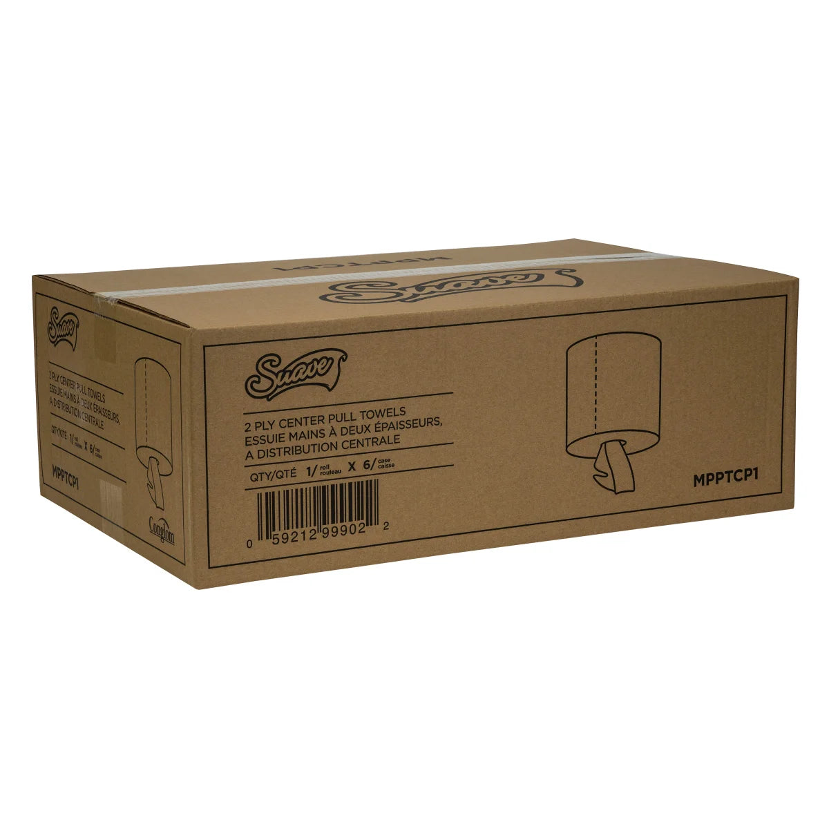 Suave Center Pull Paper Towels 6-count