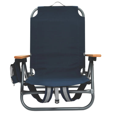 SunSoul Backpack Beach Chair – Portable Reclining Outdoor Chair