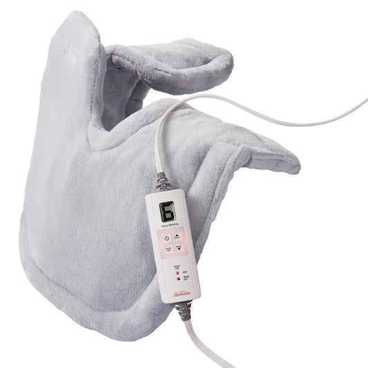 Sunbeam Renue Neck and Shoulder with XpressHeat Pad with Moist Heat Option