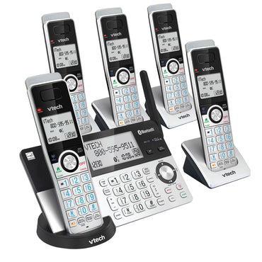 V-Tech 5-handset Phone System with Connect to Cell (Model IS8128-5)
