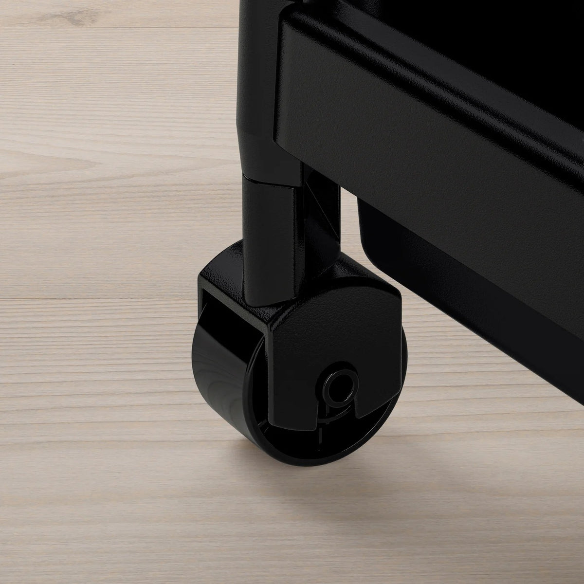 IKEA VESKEN Cart, black, 54x18x71 cm (21 1/4x7 1/8x28 ")