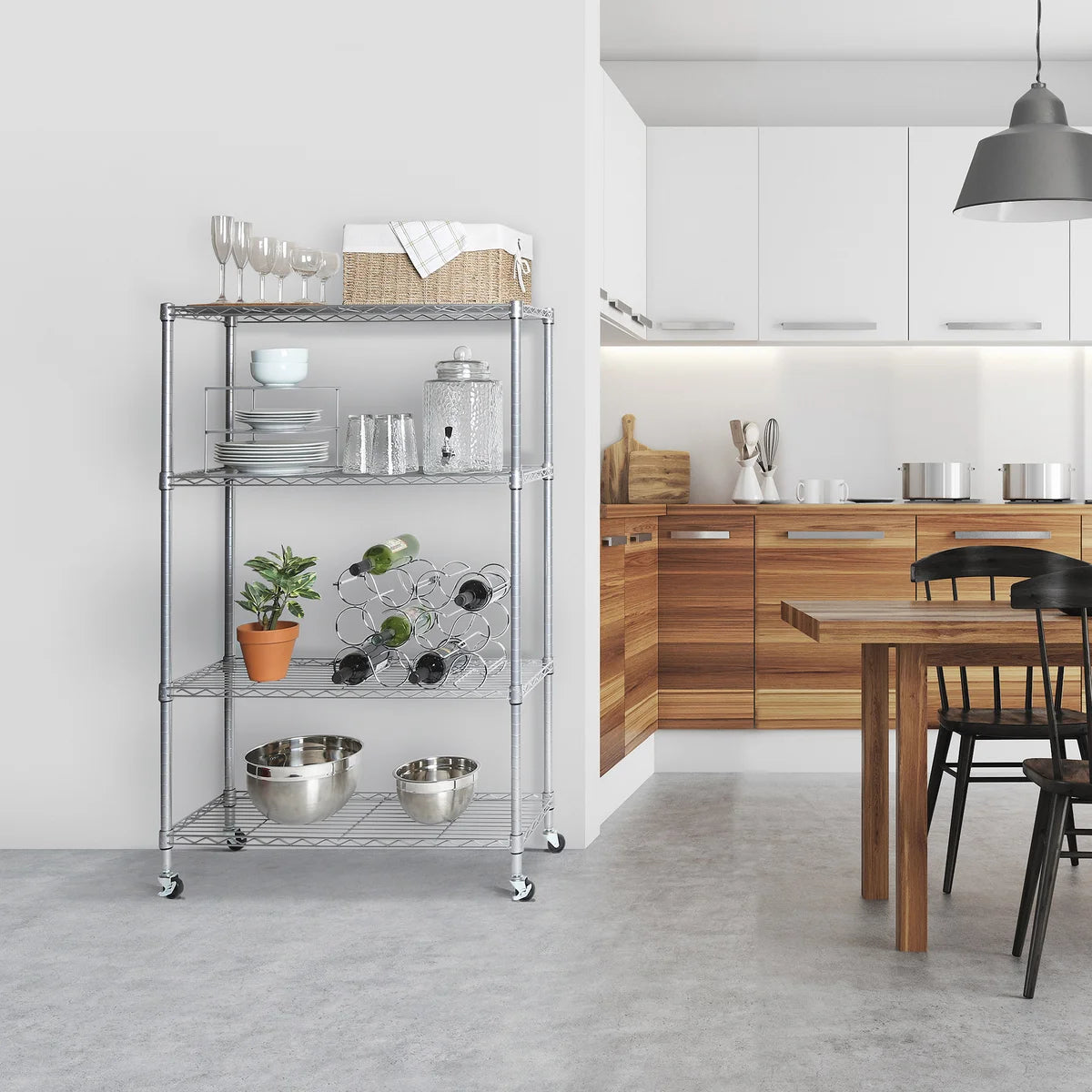 Vancouver Classics 4-Tier Shelving