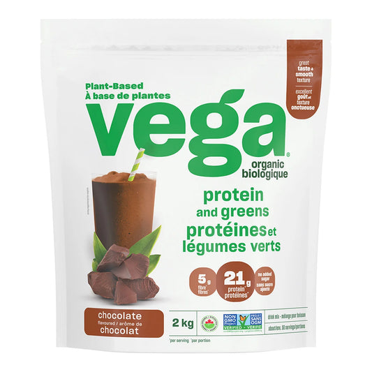 Vega Organic Chocolate Protein & Greens Powder, 2 kg