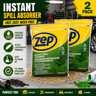 ZEP Instant All-Purpose Liquid Spill Absorber, 3 lb