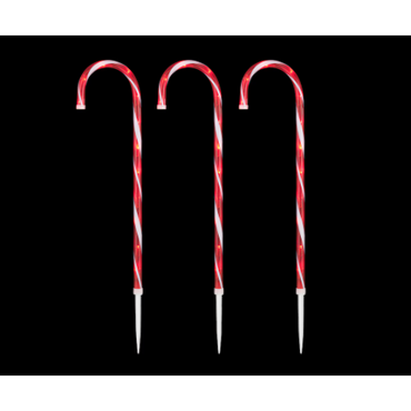 28in LED Twinkling Candy Canes - 6 Pack