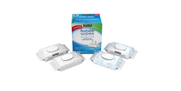 Kirkland Signature Flushable Wipes, 640 Wipes, 10 Packs × 64