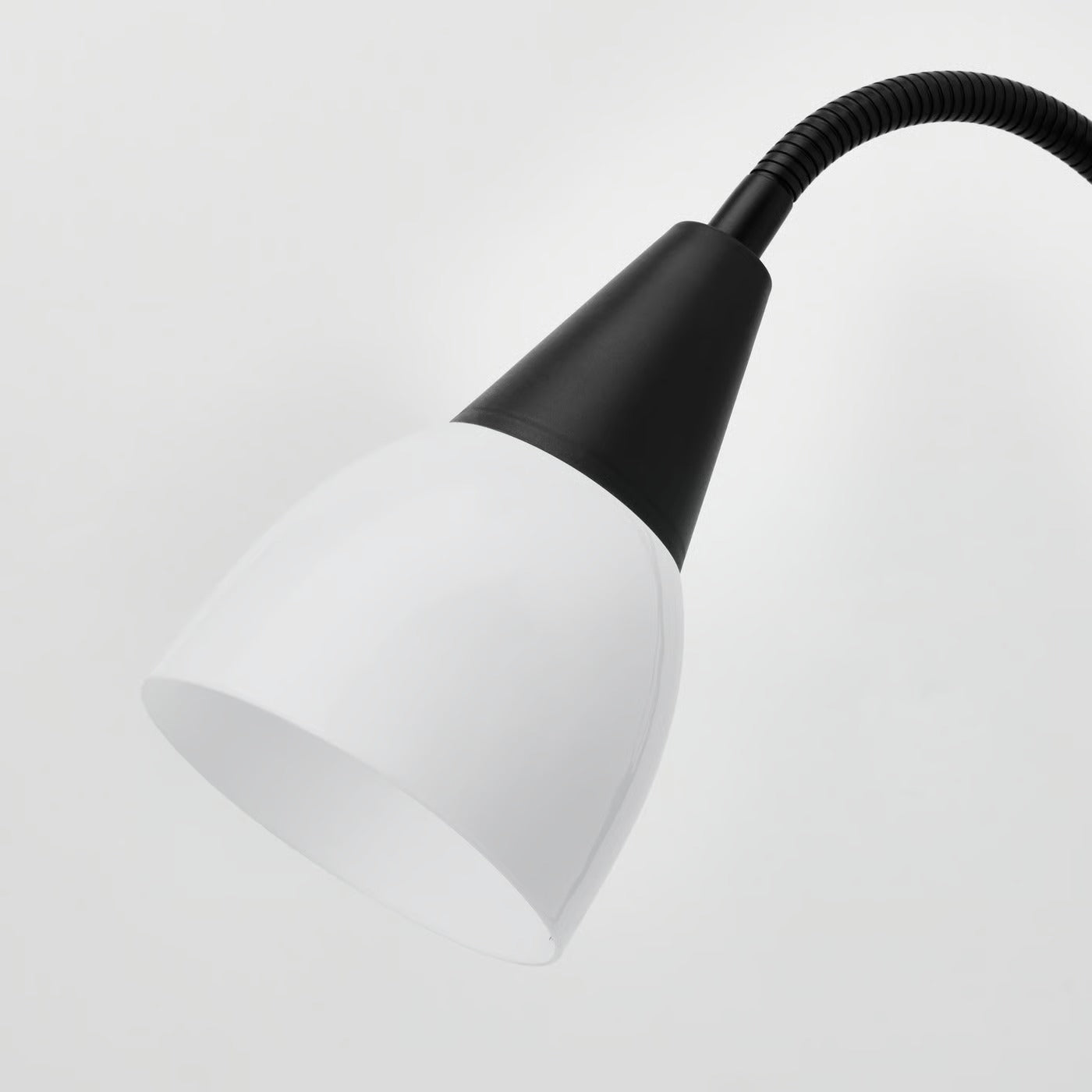 IKEA TAGARP Floor uplighter/reading lamp, Black- White