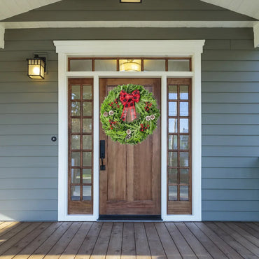 Winter Garden Wreath – Premium Traditional Theme – 71 cm (28 in.)