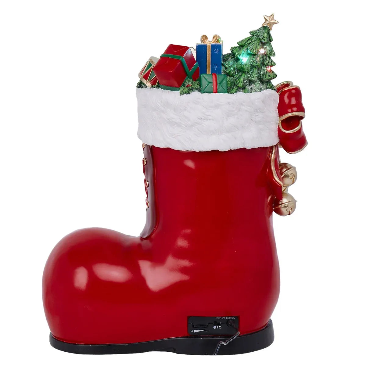 Santa Boot with Music 44.2 cm (17.4 in.)