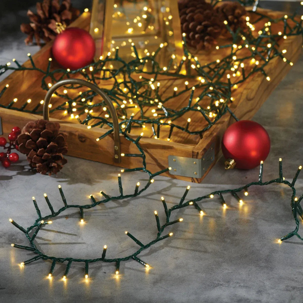 Sylvania 2 x 400 White Micro LED Christmas Lights