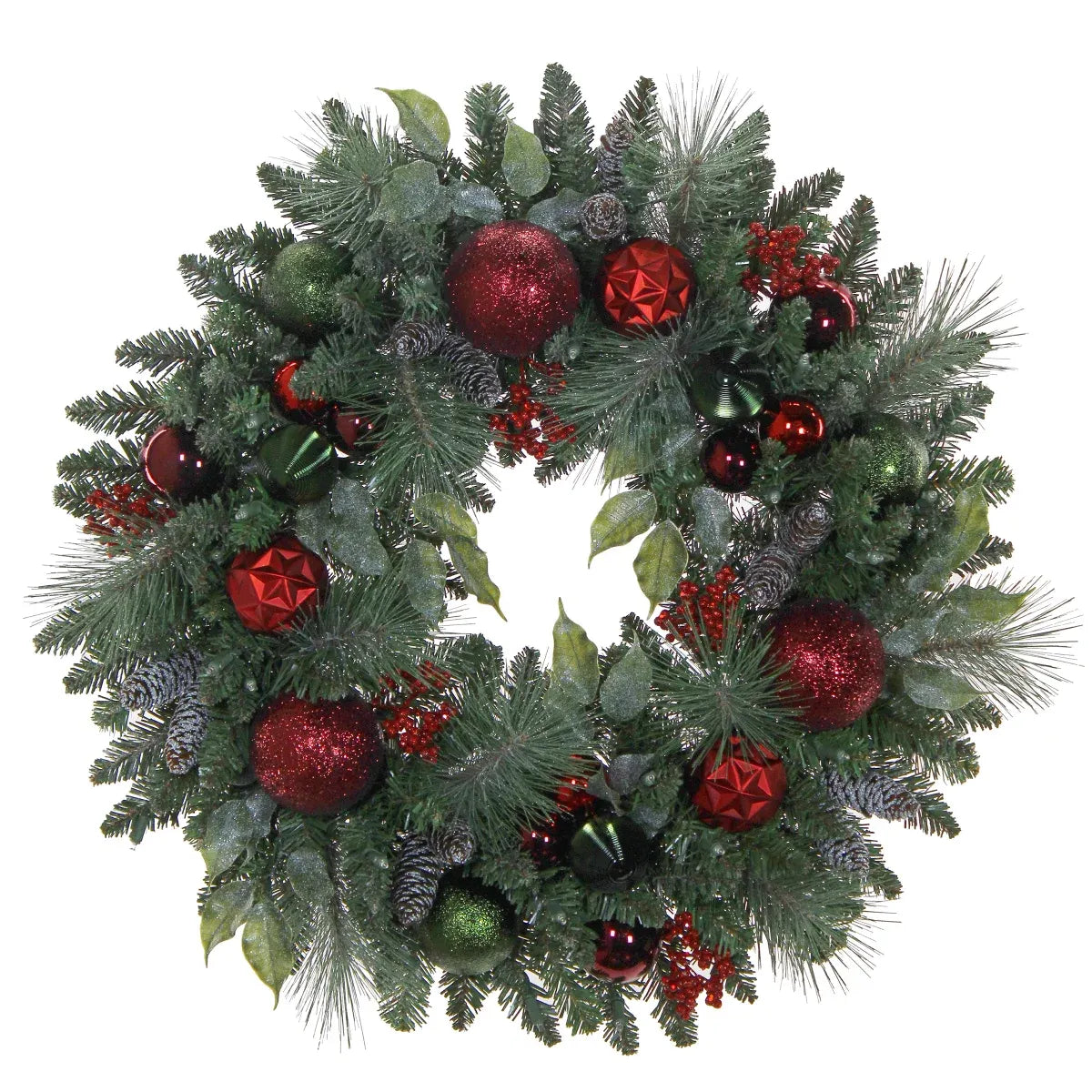 Pre-Lit Holiday Artificial Wreath – 76.2 cm (30 in.)