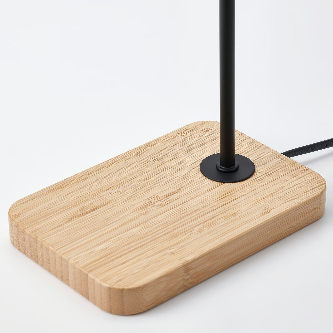 IKEA TVARHAND Modern Table lamp, Black - Bamboo